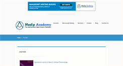 Desktop Screenshot of medipacademy.com
